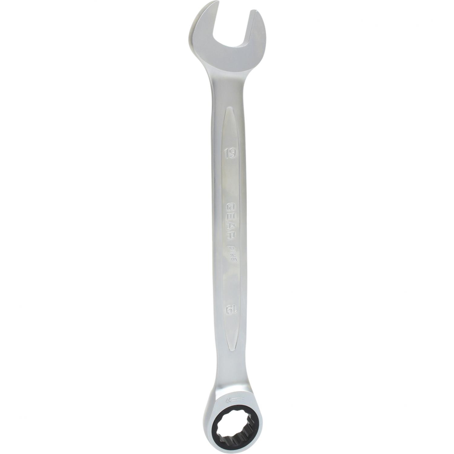 картинка Комбинированный ключ с трещоткой GEARplus, 19 мм подвеска от магазина "Элит-инструмент"