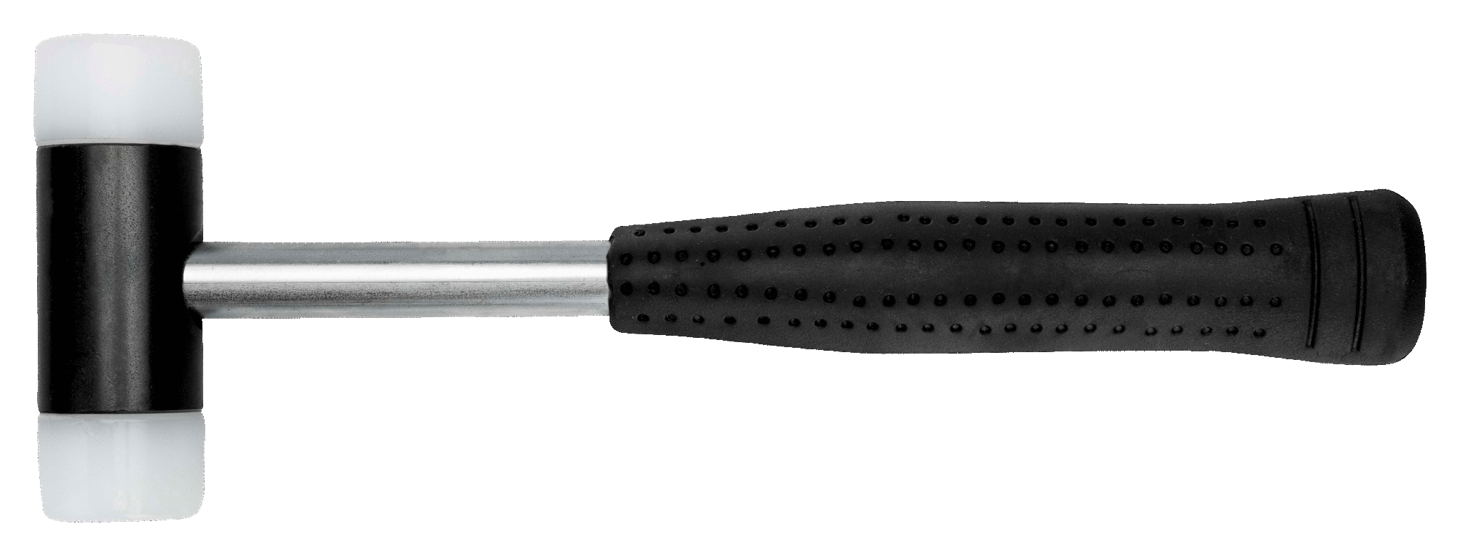 картинка Молоток с нейлоновыми бойками, стальная рукоятка с обрезиненым захватом BAHCO 3625S-28 от магазина "Элит-инструмент"