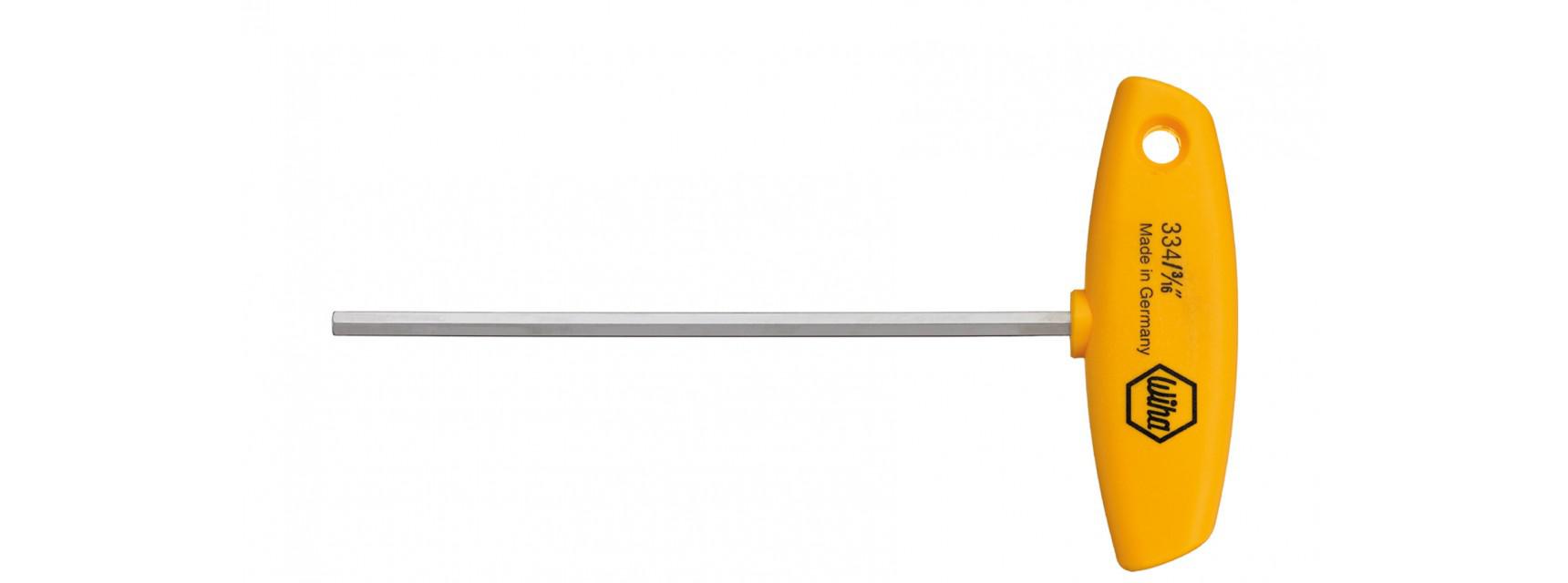 картинка Штифтовой ключ с Т-образной рукояткой 334 Zoll WIHA 02805 от магазина "Элит-инструмент"