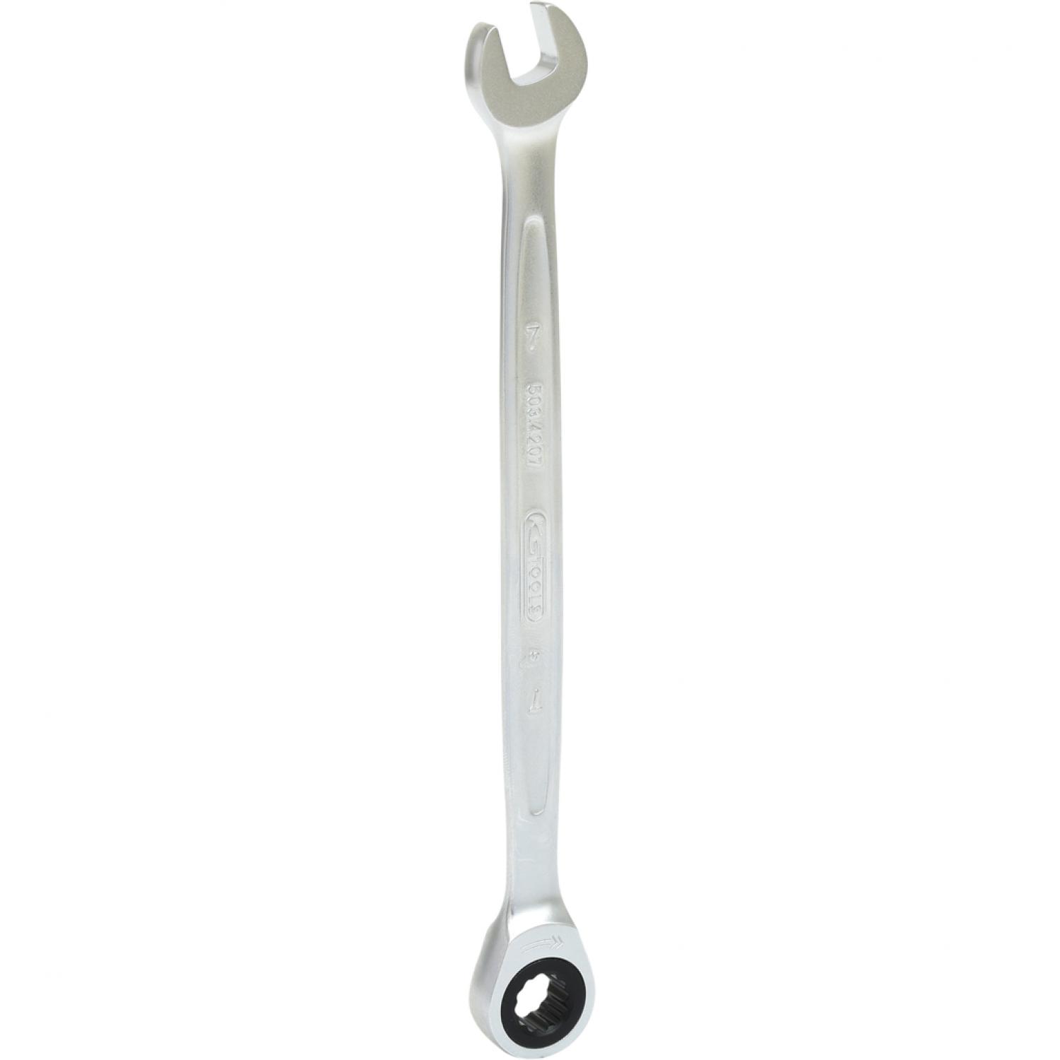 картинка Комбинированный ключ с трещоткой GEARplus, 7 мм подвеска от магазина "Элит-инструмент"