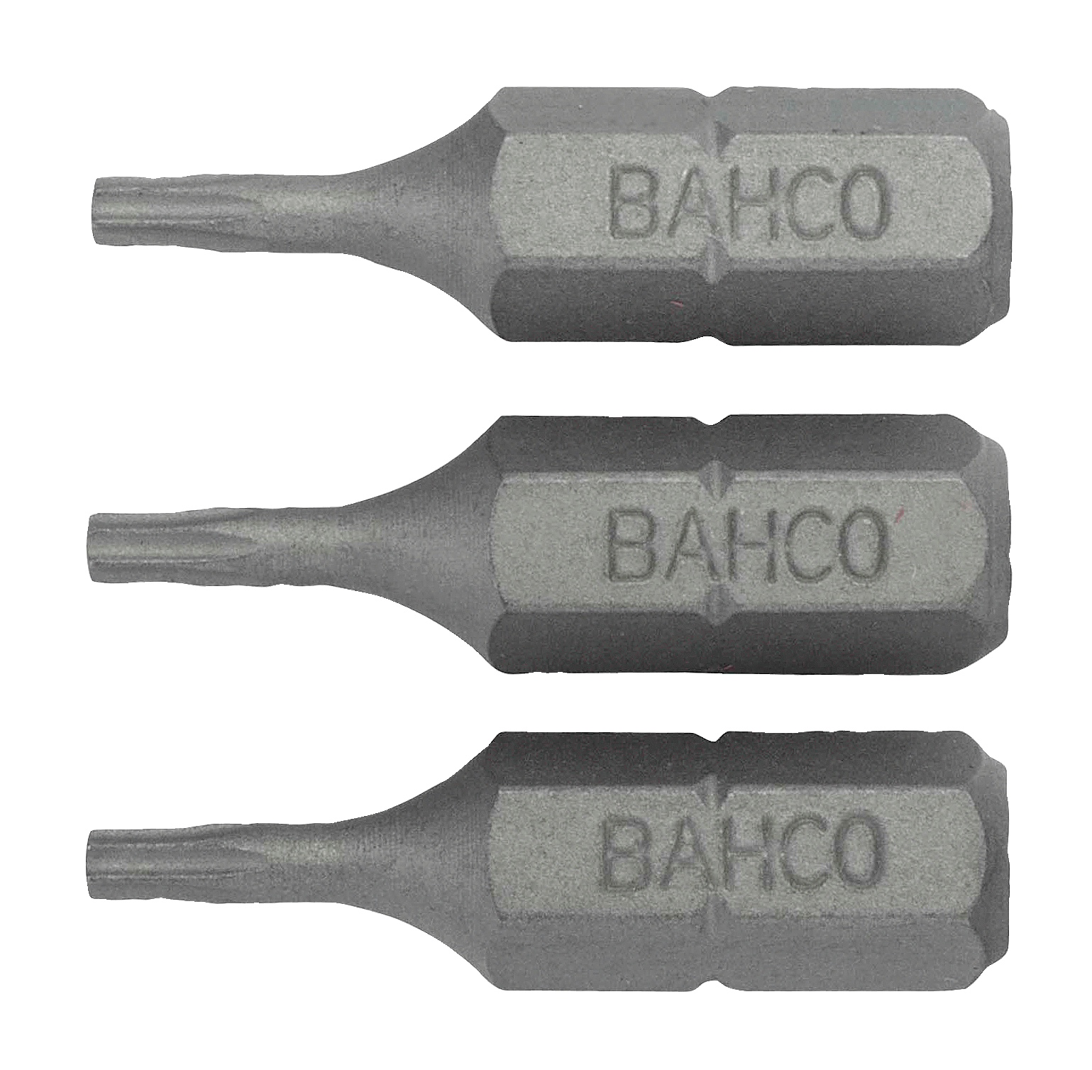 картинка Стандартные биты для отверток Torx® TR, 25 мм BAHCO 59S/TR20-3P от магазина "Элит-инструмент"