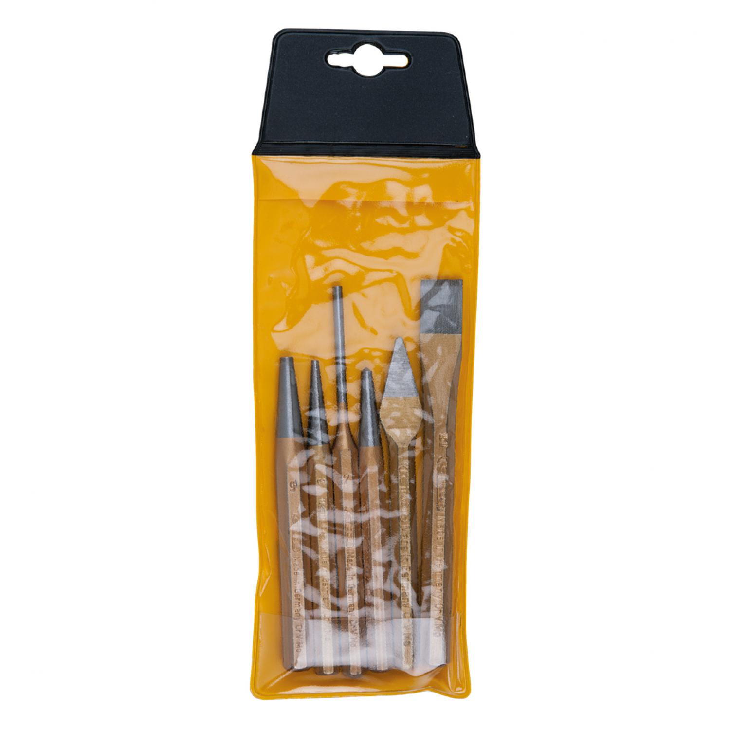картинка Комбинированный комплект инструментов, 6 шт в пластиковой сумке от магазина "Элит-инструмент"