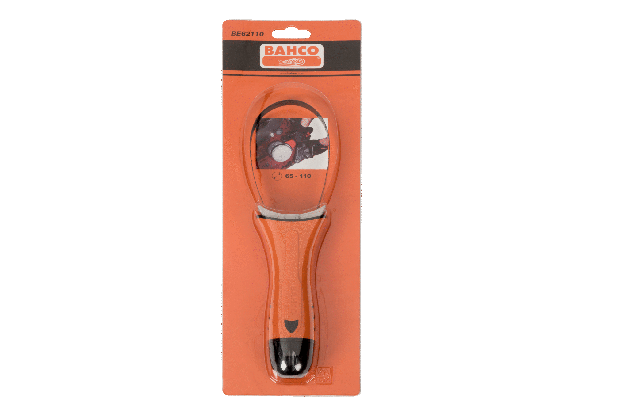 картинка Ключ для масляного фильтра с резиновой рукояткой BAHCO BE62 от магазина "Элит-инструмент"
