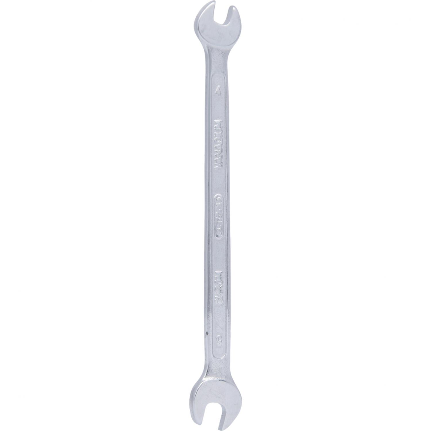 картинка Двусторонний рожковый ключ, 4x5 мм от магазина "Элит-инструмент"