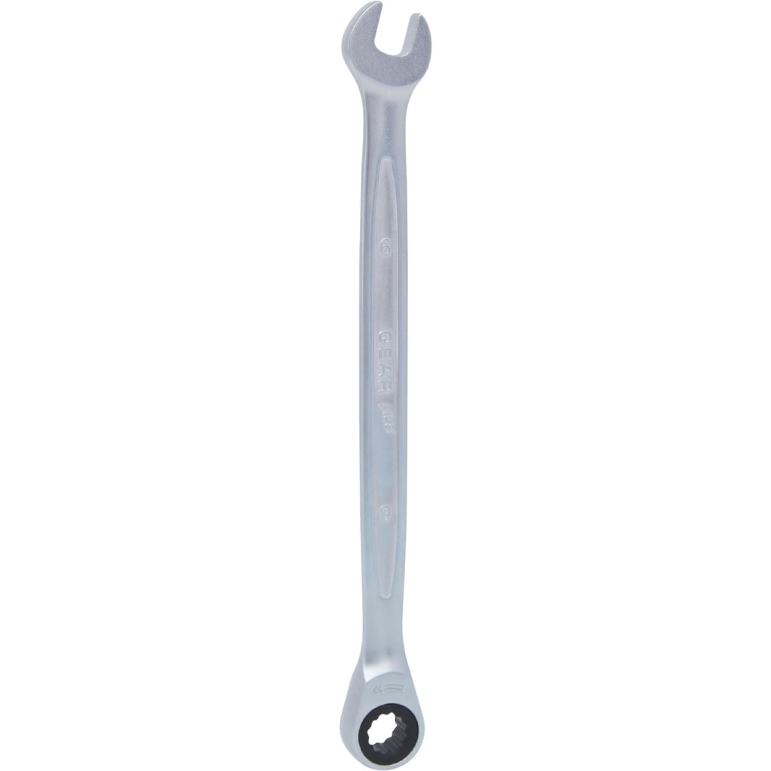 картинка Комбинированный ключ с трещоткой GEARplus, 6 мм от магазина "Элит-инструмент"