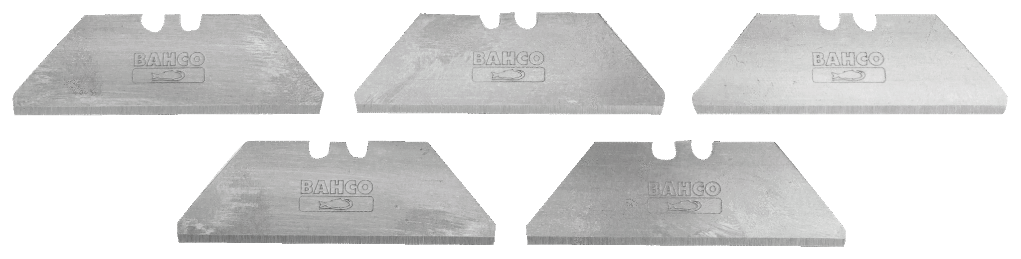 картинка Сменные лезвия загнутые в диспенсере, 5 шт BAHCO KBGR-5P-DISPEN от магазина "Элит-инструмент"