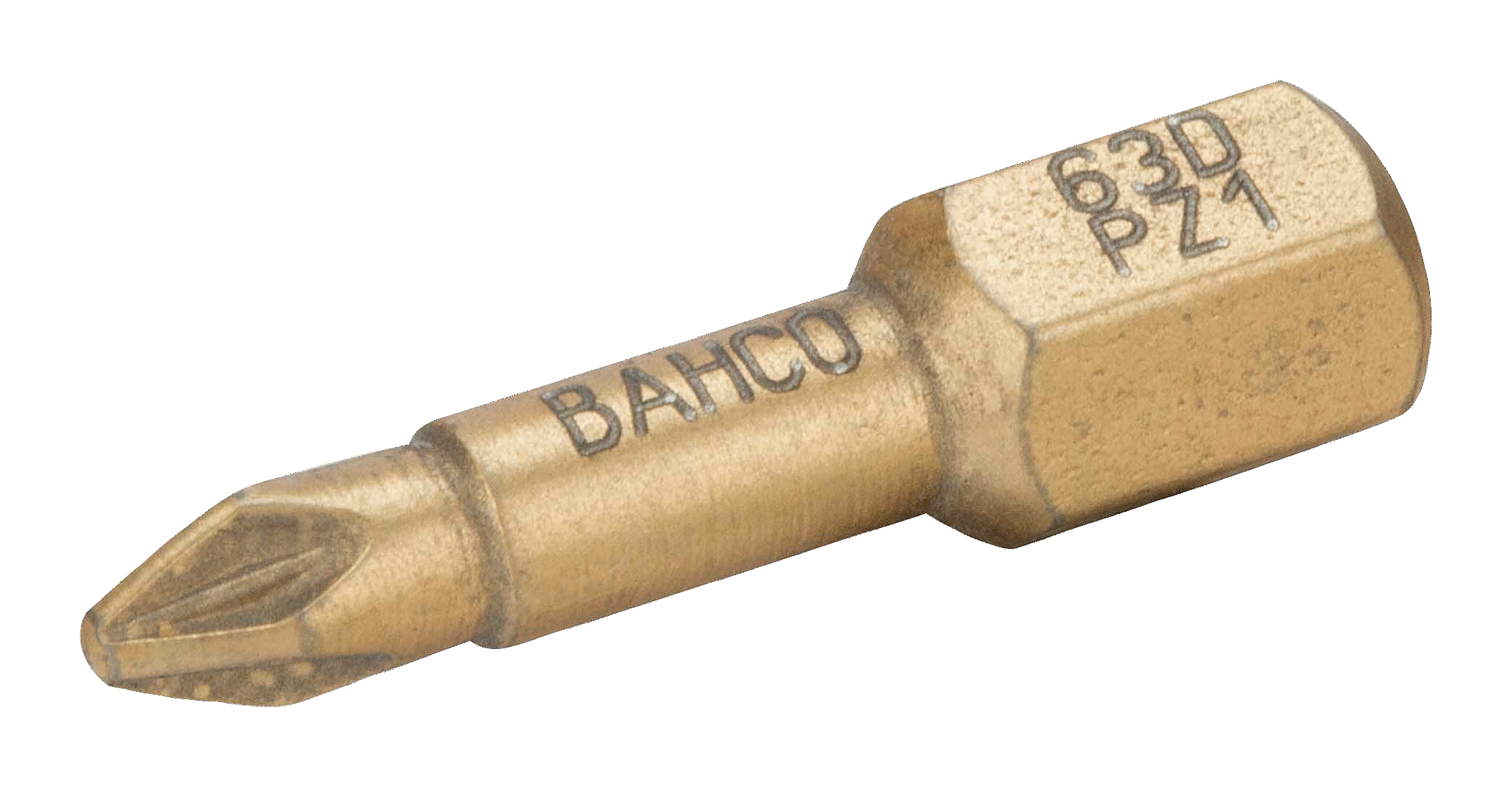 Алмазные биты для отверток Pozidriv, 25 мм BAHCO 63D/PZ3