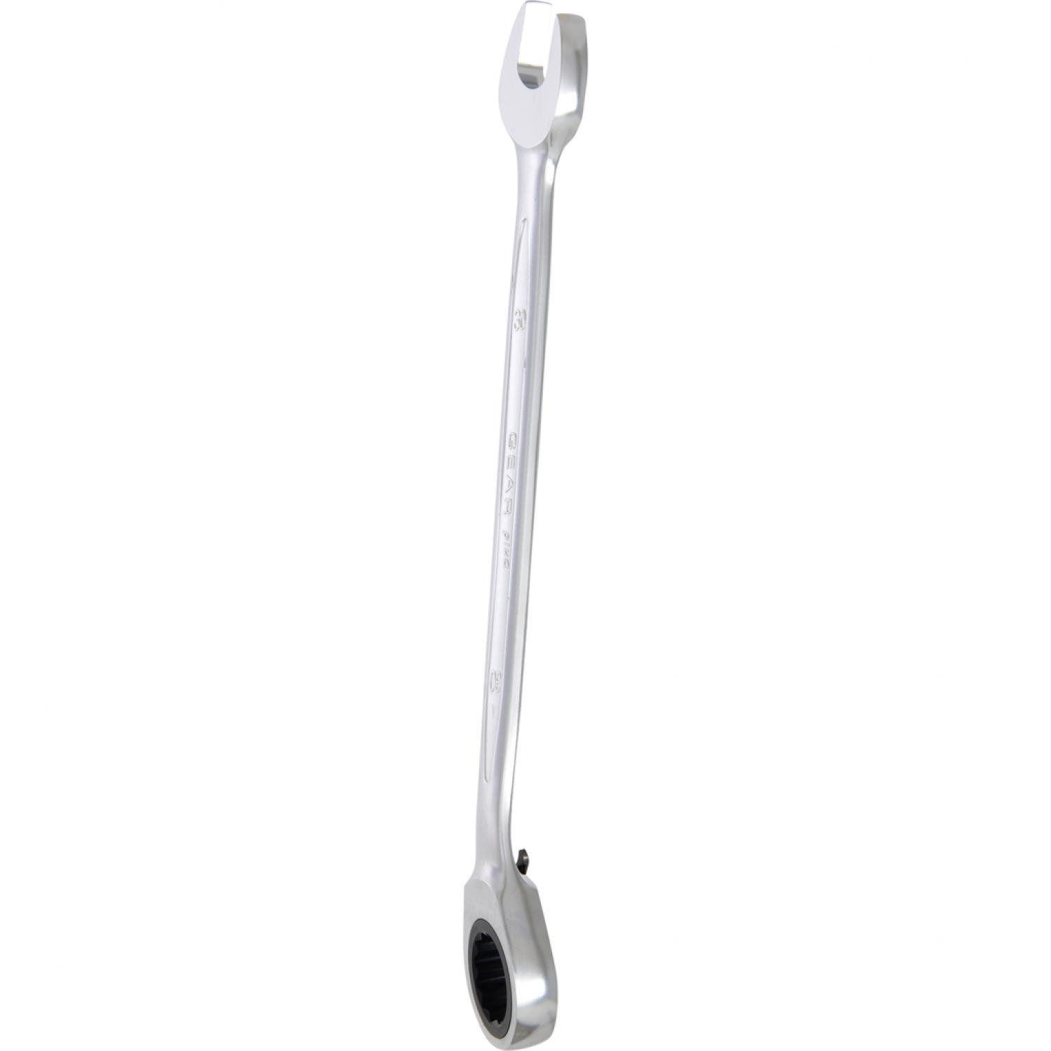 картинка Комбинированный ключ с трещоткой GEARplus, переключающийся, 30 мм подвеска от магазина "Элит-инструмент"