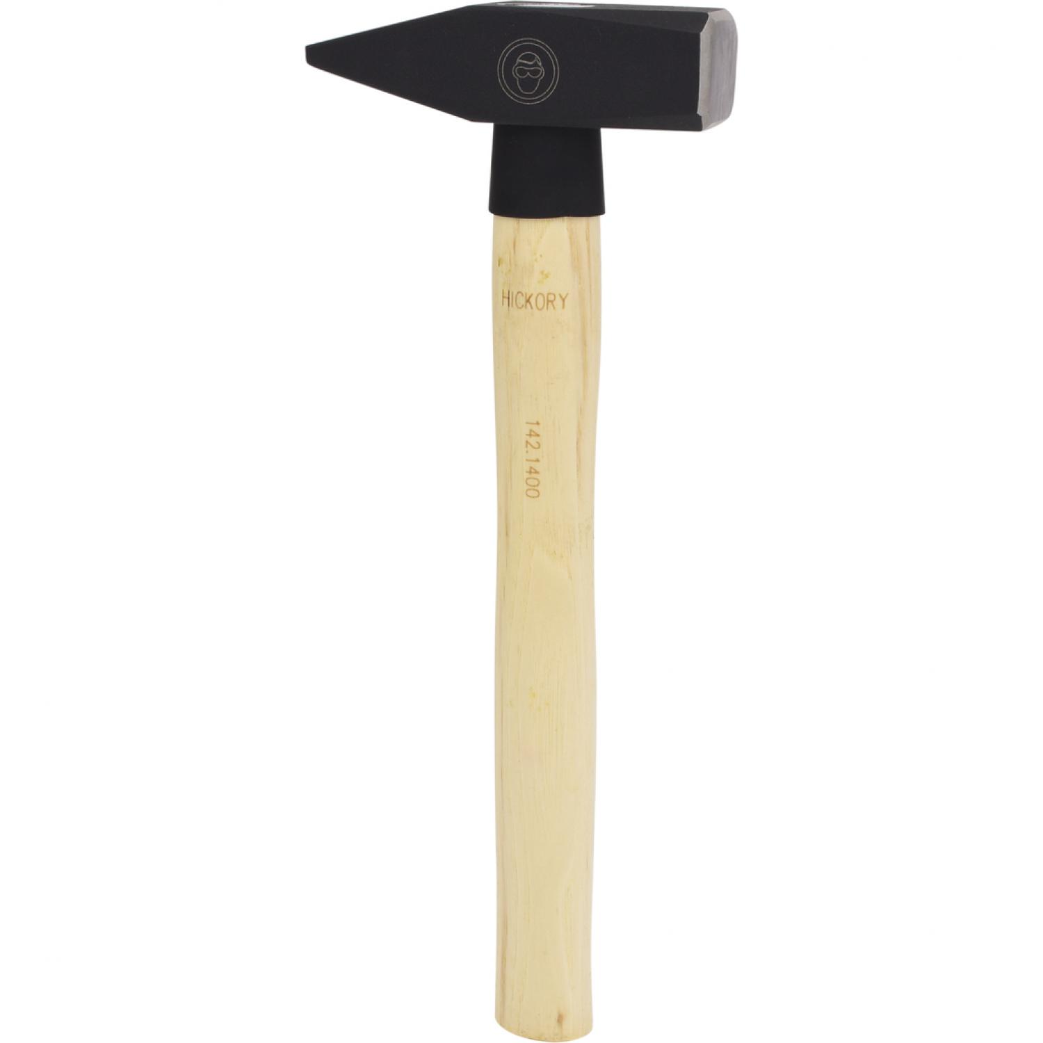 картинка Слесарный молоток с рукояткой из древесины гикори, 1000 г от магазина "Элит-инструмент"