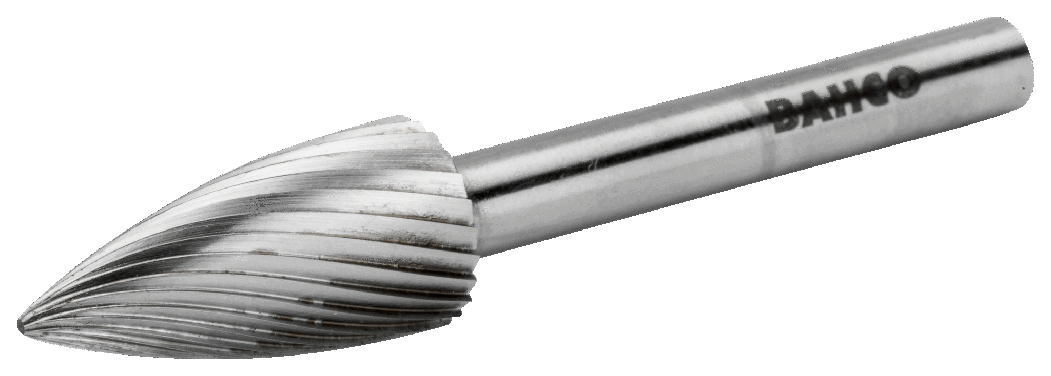 картинка Борфрезы из быстрорежущей стали с древовидной заостренной головкой BAHCO HSSG-G0618M от магазина "Элит-инструмент"