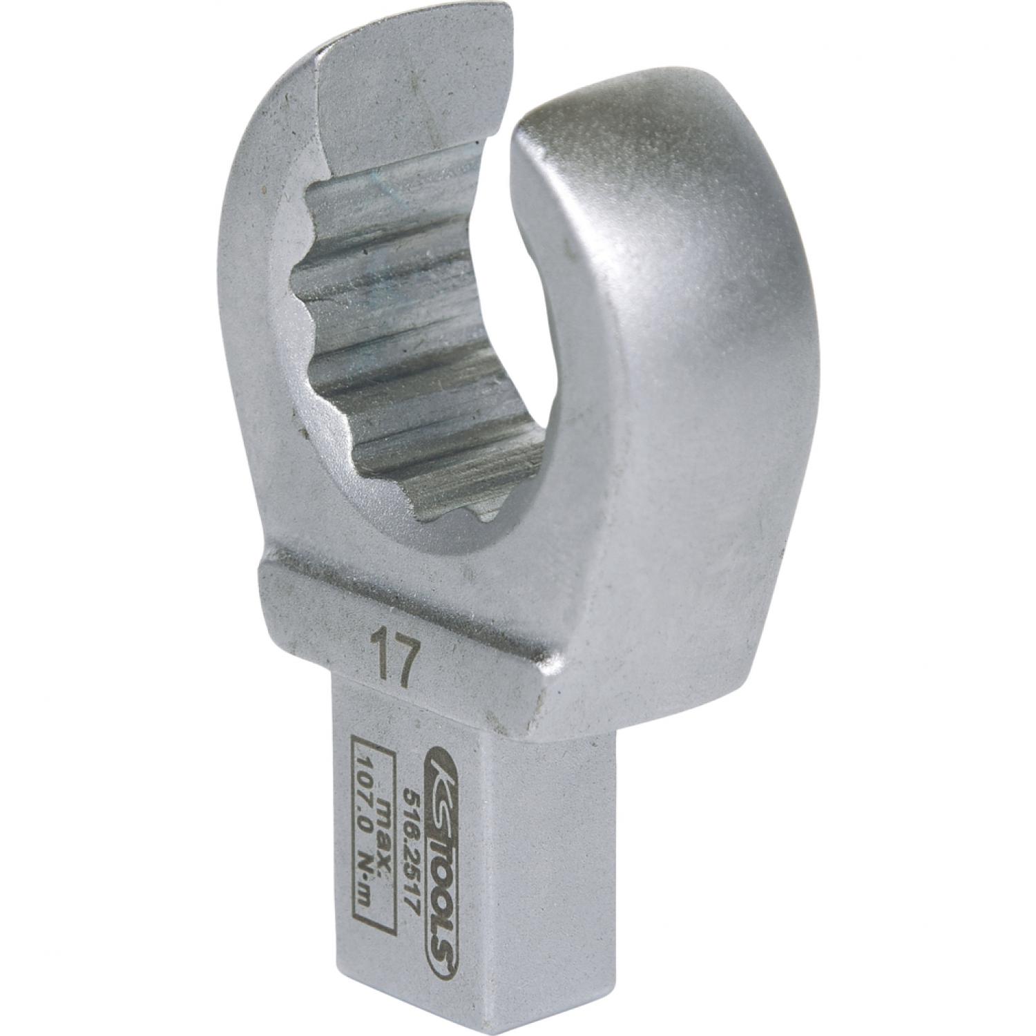 Вставной накидной ключ открытый 9х12 мм, 17 мм