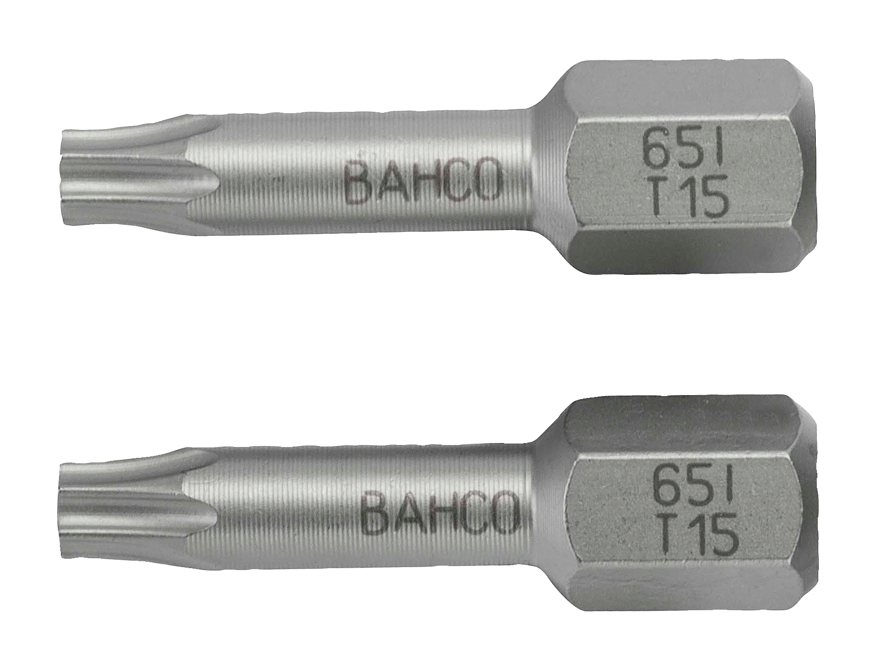картинка Торцевые биты из нержавеющей стали Torx® - 25 мм BAHCO 65I/T30-2P от магазина "Элит-инструмент"