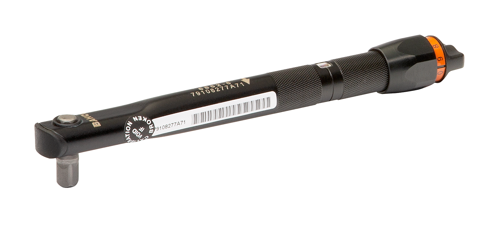 Миниатюрный регулируемый динамометрический ключ с фиксированной битой для отвертки BAHCO 6852-5