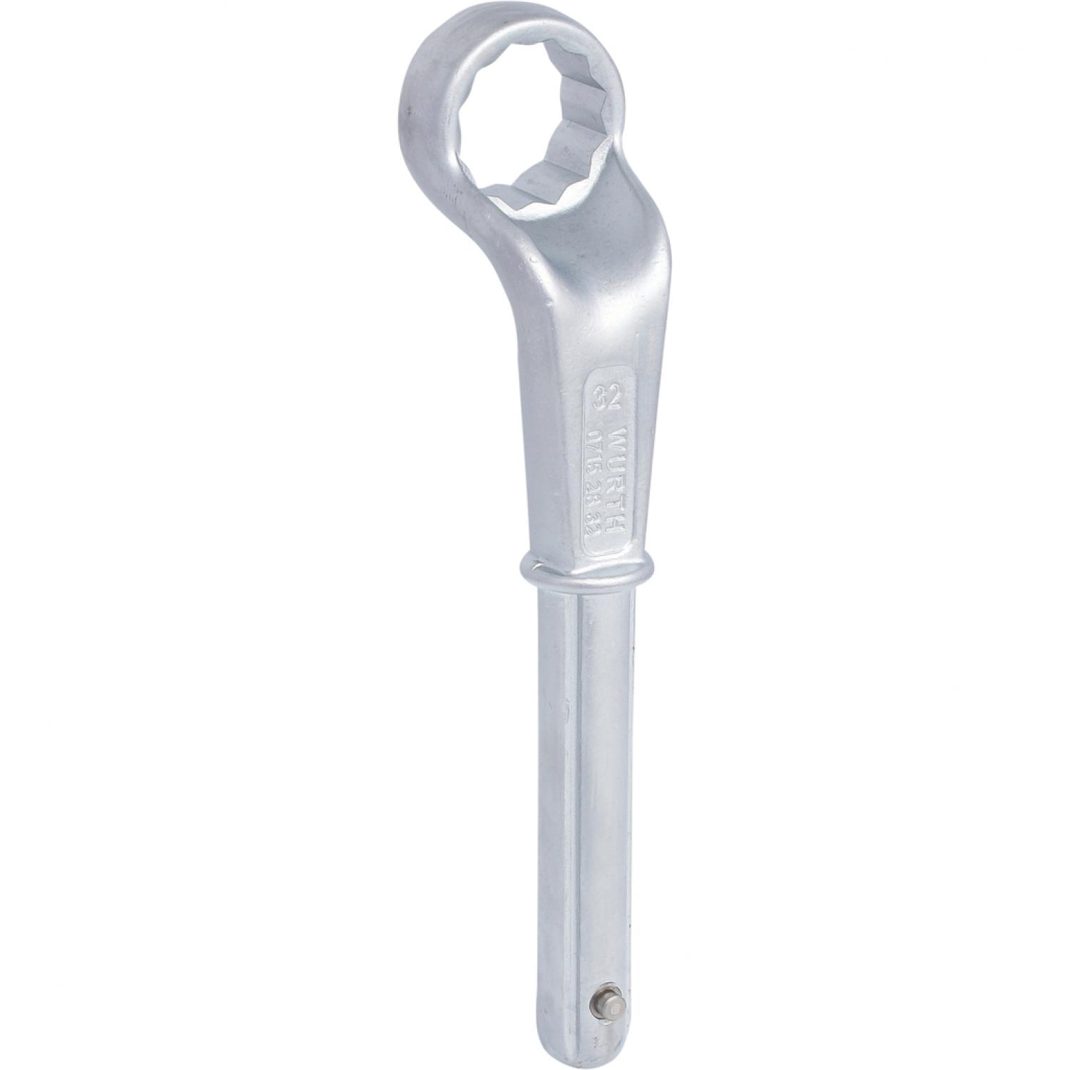 картинка Натяжной накидной ключ, изогнутый, 32 мм от магазина "Элит-инструмент"