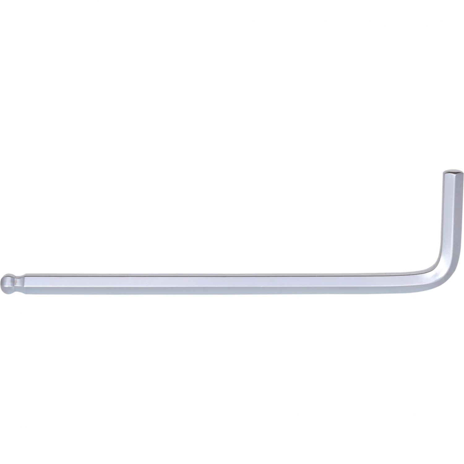 картинка Угловой штифтовой ключ с внутренним шестигранником и шаровой головкой, длинный, 6 мм подвеска от магазина "Элит-инструмент"