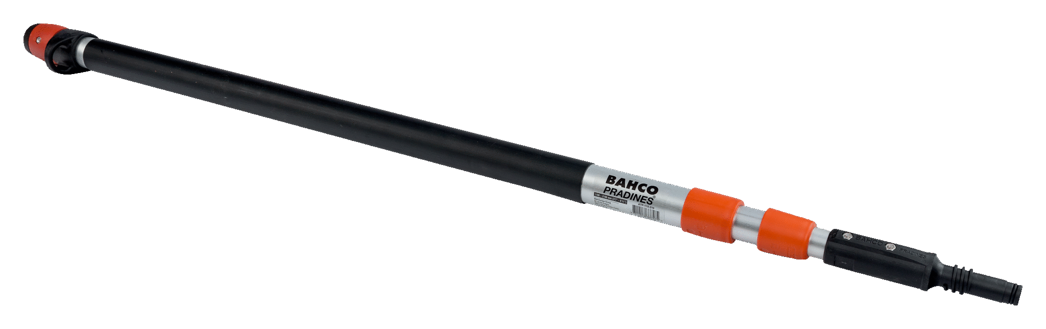 Сверхлегкий алюминиевый укороченный телескопический шест BAHCO ATP-110-210
