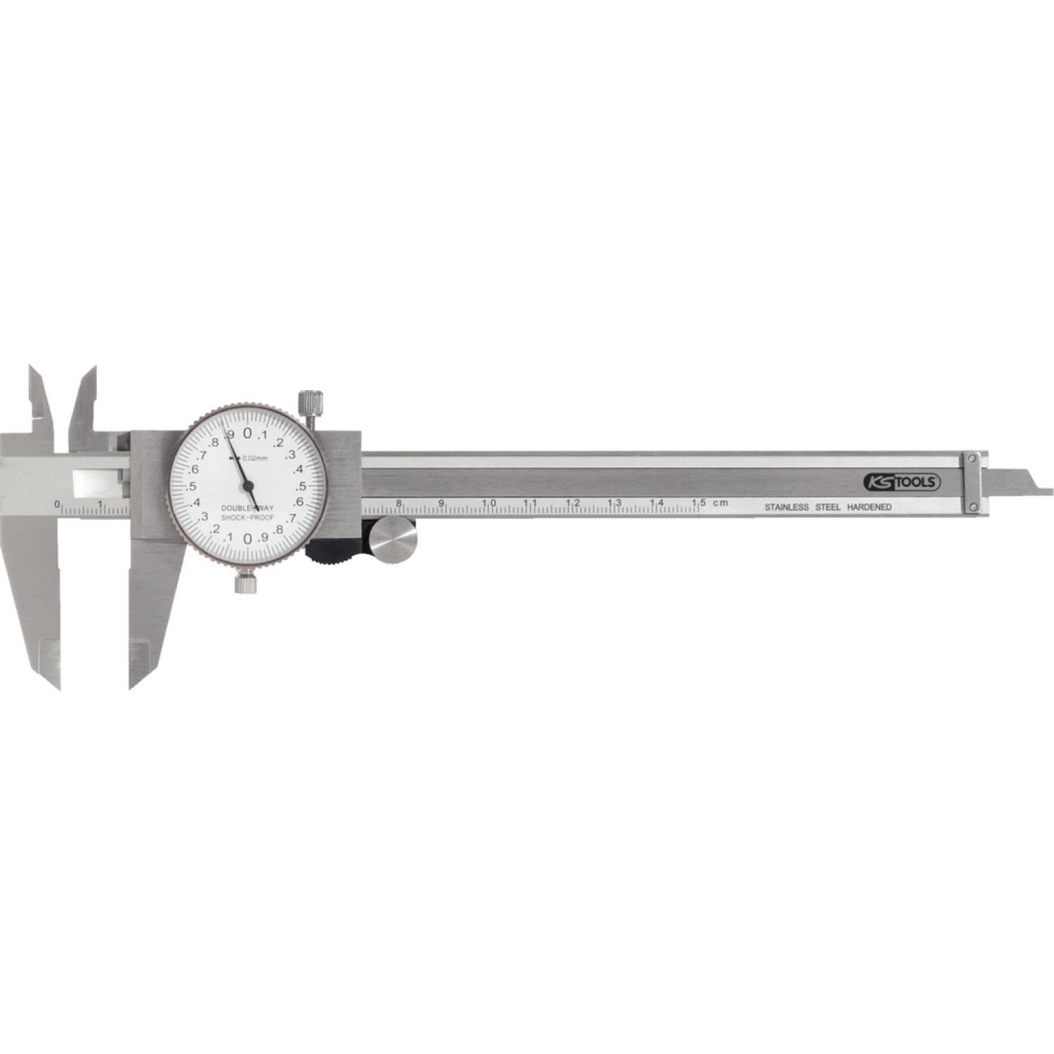 картинка Циферблатный штангенциркуль, точность измерений +/- 0,02 от магазина "Элит-инструмент"
