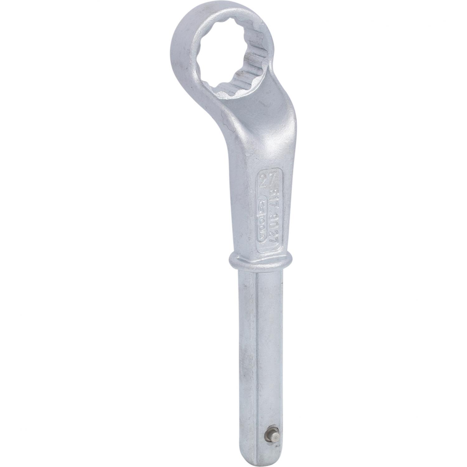 картинка Натяжной накидной ключ, изогнутый, 27 мм от магазина "Элит-инструмент"