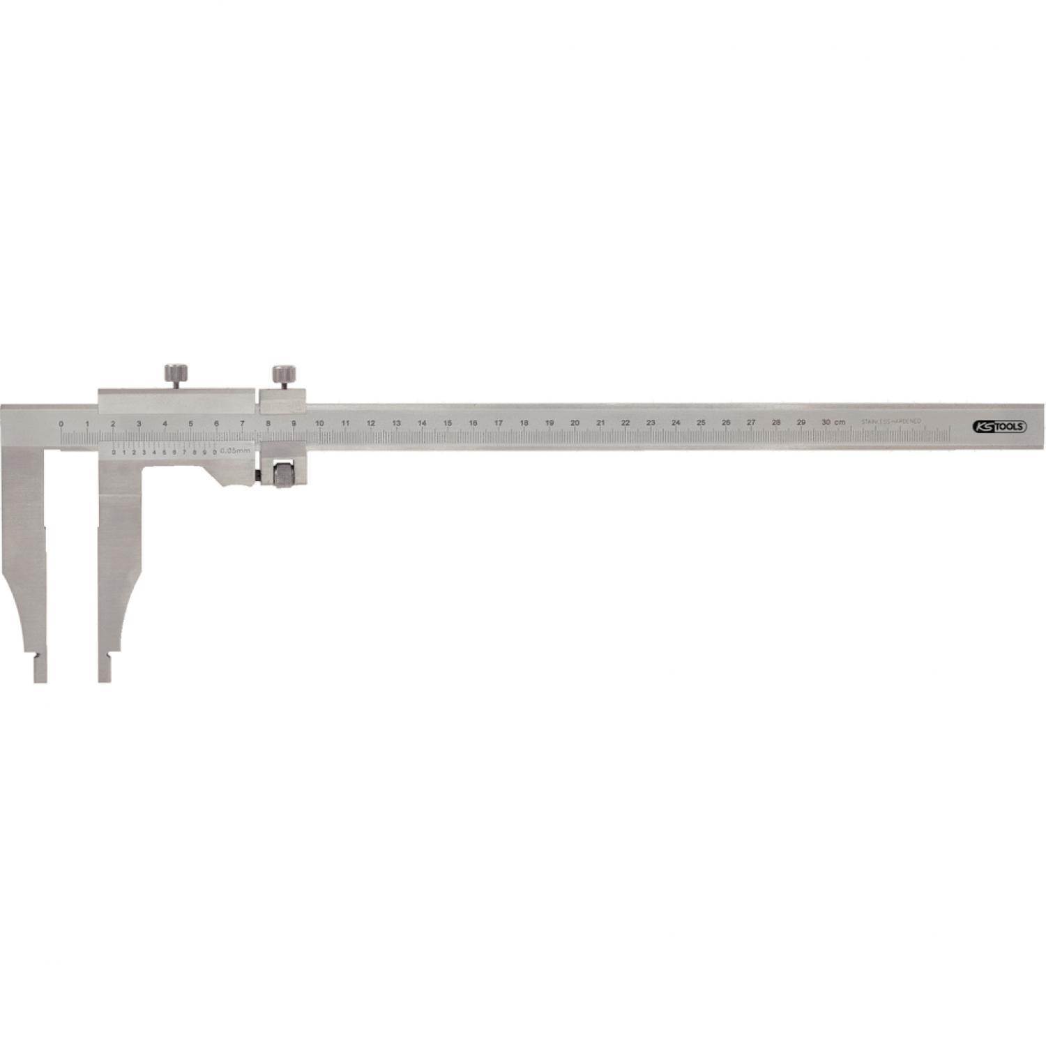 Штангенциркуль для мастерских без острия, 0-500 мм, высота 150 мм