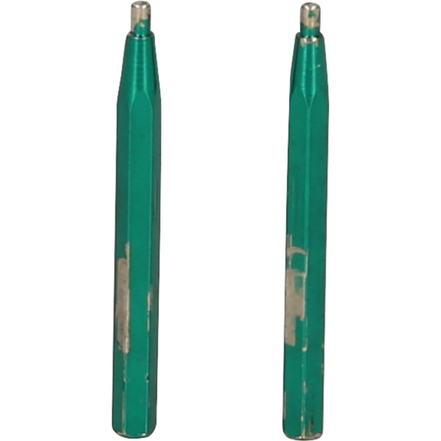 картинка Пара наконечников для двухшарнирных клещей для стопорных колец, 1,3 мм, прямые от магазина "Элит-инструмент"