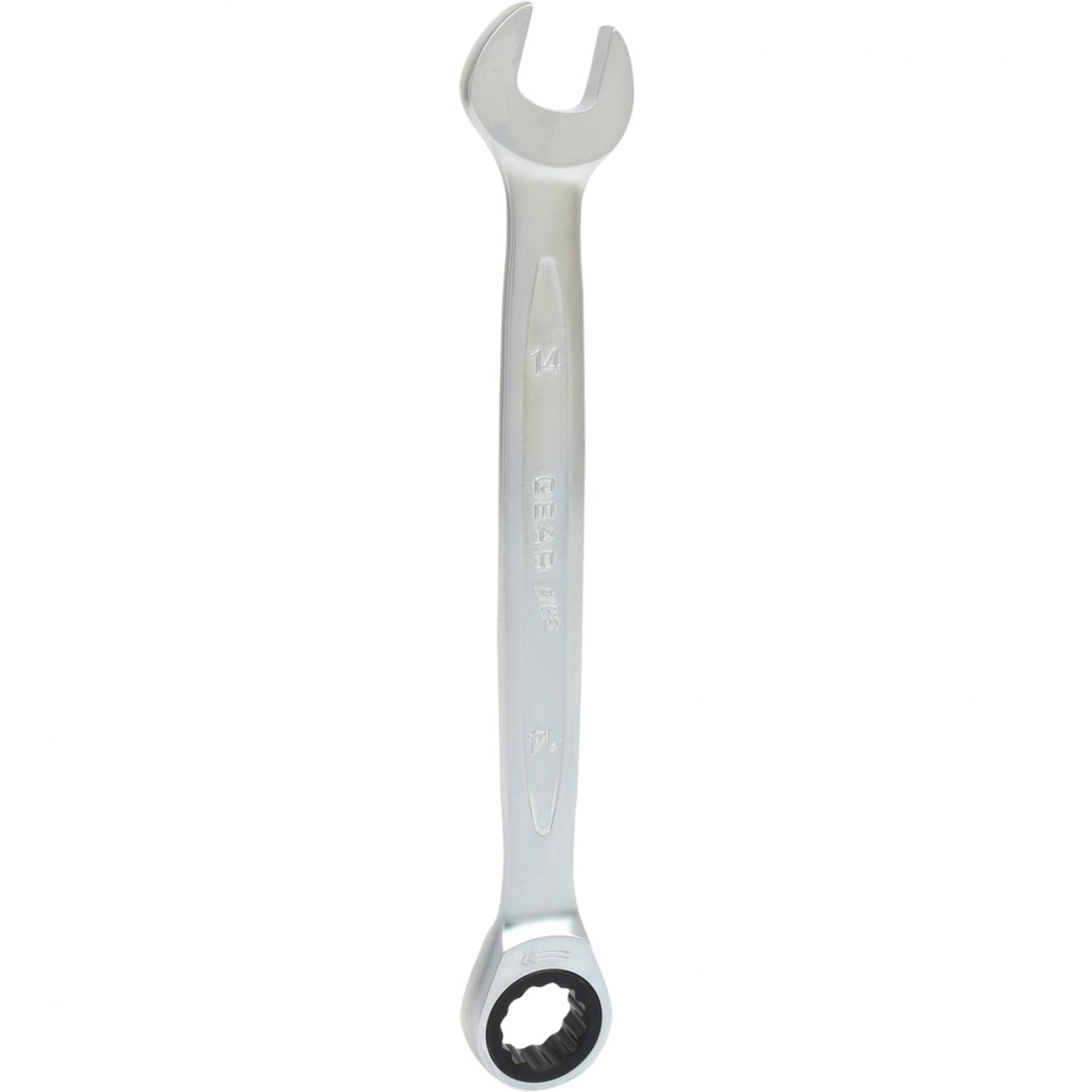 картинка Комбинированный ключ с трещоткой GEARplus, 14 мм подвеска от магазина "Элит-инструмент"