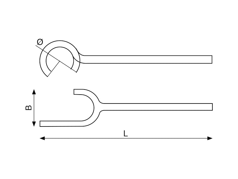 картинка Вентильный ключ BAHCO NS203-800 от магазина "Элит-инструмент"