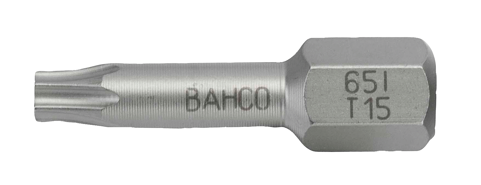 картинка Торцевые биты из нержавеющей стали Torx® - 25 мм BAHCO 65I/T25-2P от магазина "Элит-инструмент"