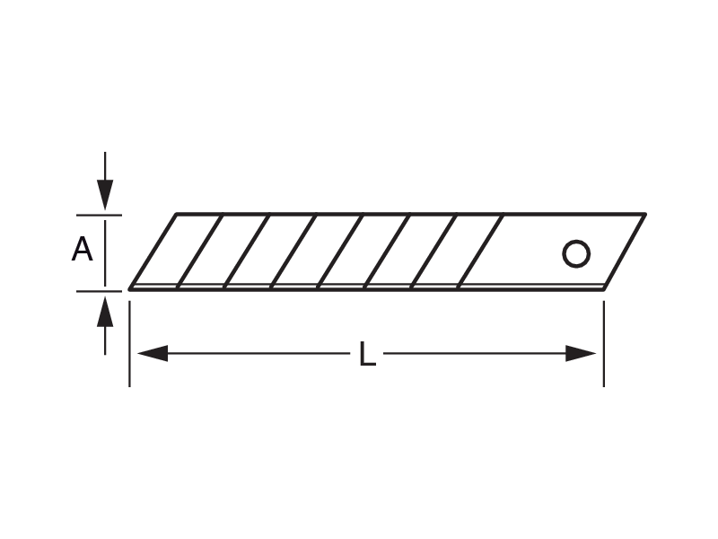 картинка Сменные многосекционные лезвия в диспенсере,10 шт BAHCO KSBG18-10DISPEN от магазина "Элит-инструмент"
