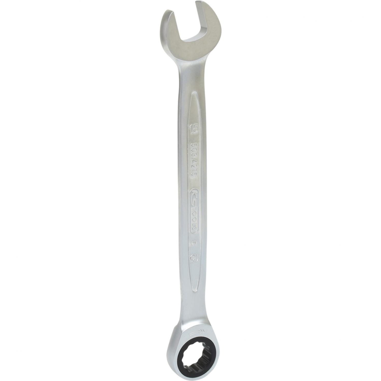 картинка Комбинированный ключ с трещоткой GEARplus, 15 мм от магазина "Элит-инструмент"