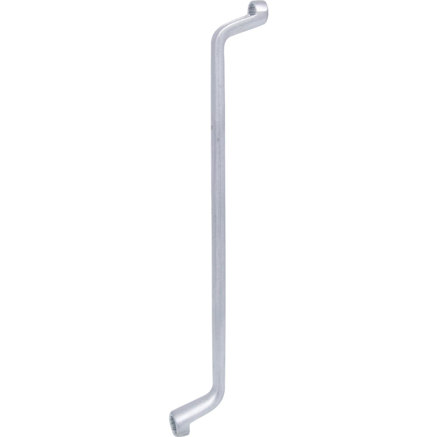 картинка Двусторонний накидной ключ, изогнутый, 6x7 мм подвеска от магазина "Элит-инструмент"